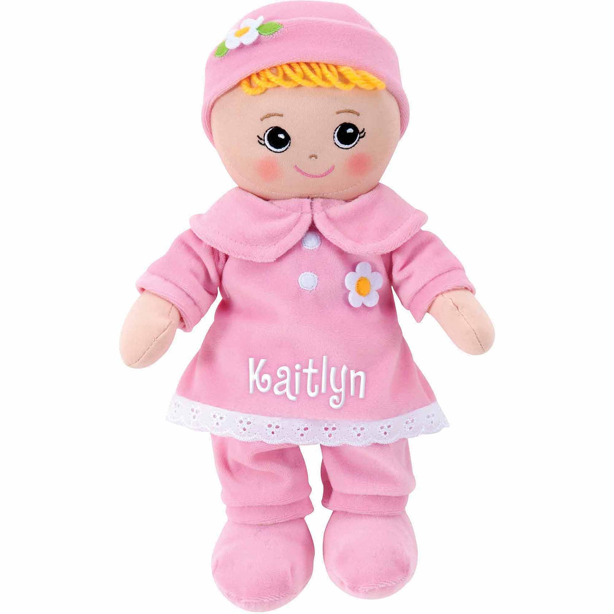 Personalized baby doll for 1 store year old