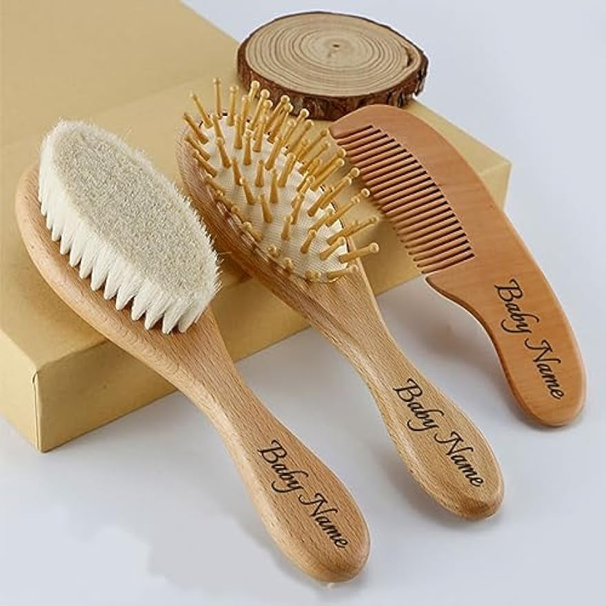 Wooden Baby Brush