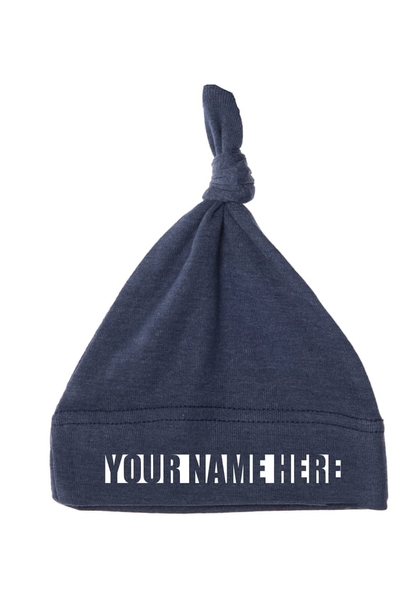 Personalized Baby Hats, Newborn Baby Caps, Customized Baby Gifts - Block