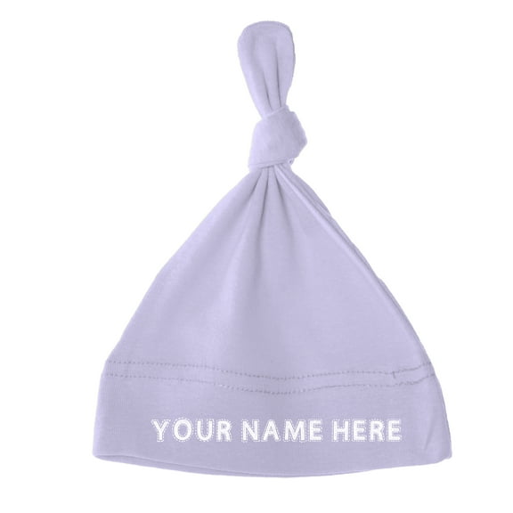 Personalized Baby Hats, Newborn Baby Caps, Customized Baby Gifts - Block
