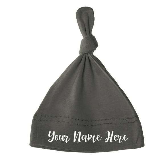 Personalized Baby Hats, Newborn Baby Caps, Customized Baby Gifts - Cursive