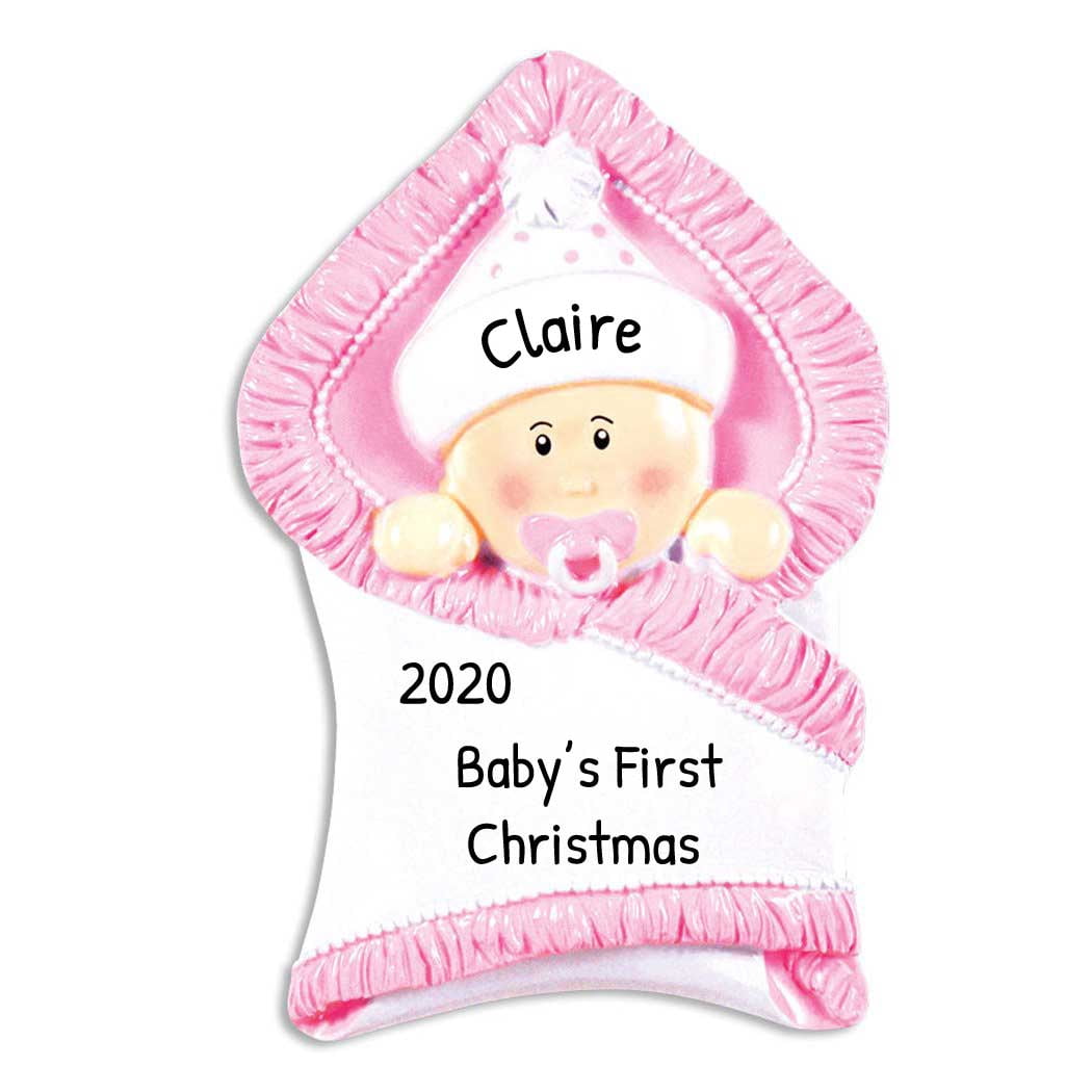 Personalized Baby's First Christmas Ornament 2023 My First Christmas