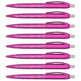 thumbnail image 1 of Personalized Ballpoint Pens - Retro -Retractable Click action - Custom - Black writing - Printed Name pens - Imprinted with Your Logo or Message - FREE PERSONALIZATION - 12 Pens/Box, 1 of 4