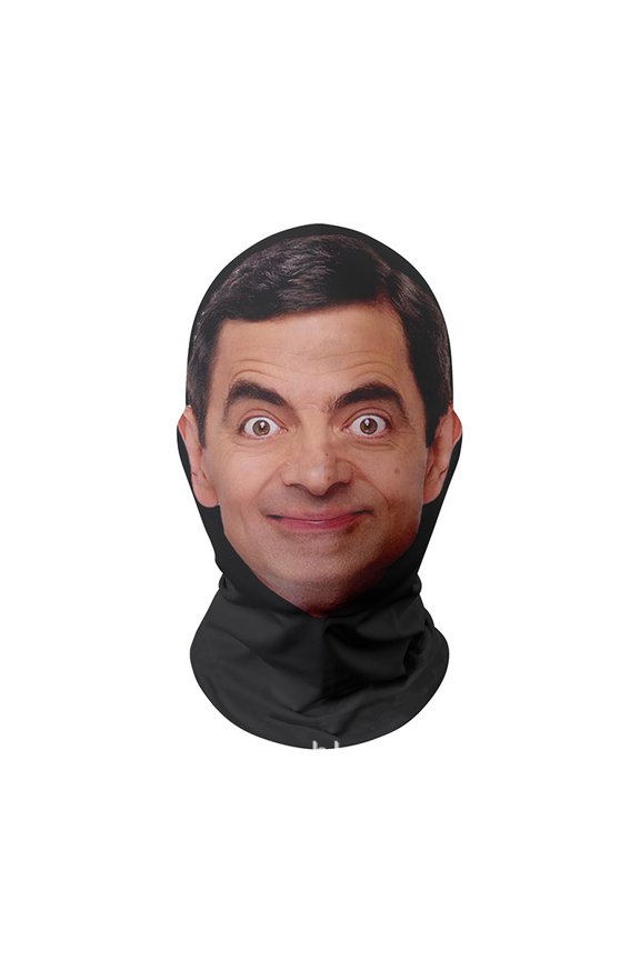 Personalized Bandana Halloween Mask - Add Your Face Photo, Funny Face Mask for Men & Women