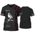 thumbnail image 1 of Personalized Barber Shop Women's T-Shirt, Hairdresser Uniform, 3D Barber Shirts (3XL), 1 of 2