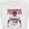 thumbnail image 1 of Personalized Baseball Player Shirt: Custom Retro Tee, 1 of 2