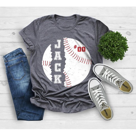 Personalized Baseball Shirt Personalized Number Personalized Mom Gifts Custom Name Game Da