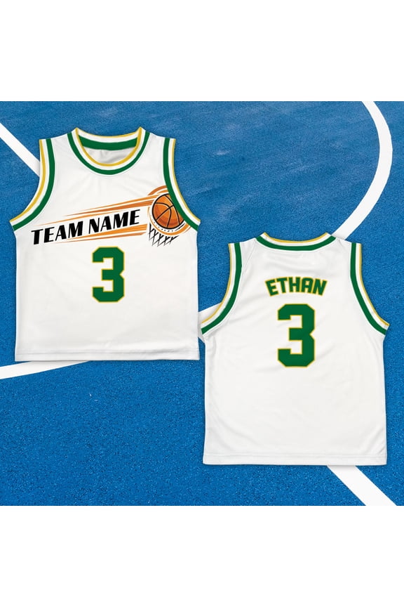 Personalized Basketball Jersey, Custom Kids Basketball Jersey, Basketball Jersey Tank Top, Basketball Team Shirts