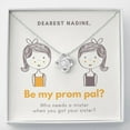 thumbnail image 1 of Personalized Be My Prom Pal Gift For Friend, Promposal Friendship Gift, Who Needs A Mister, Prom Gift Ideas, Homecoming Proposal Set Knot, 1 of 8