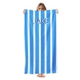 thumbnail image 1 of Personalized Beach Towel for Kids - Custom Beach Towel with Name- Soft Swimming Towel, Customized Bath/Pool/Beach Towel for Boys Girls, 1 of 8
