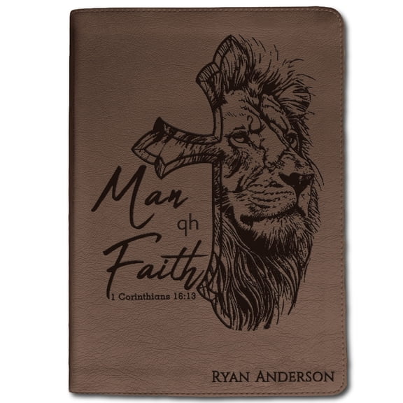 Personalized Bible for Men, ESV Journaling, Customized Bible for Men Name Engraved, English Standard Version Bibles for men bible gifts men