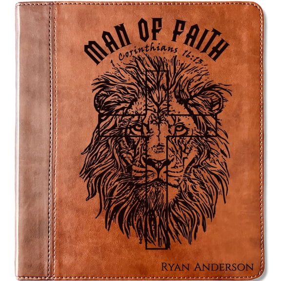 Personalized Bible for Men, ESV Journaling Study Bible, Custom Bible Name Engraved, English Standard Version, Bible for men, gifts for men