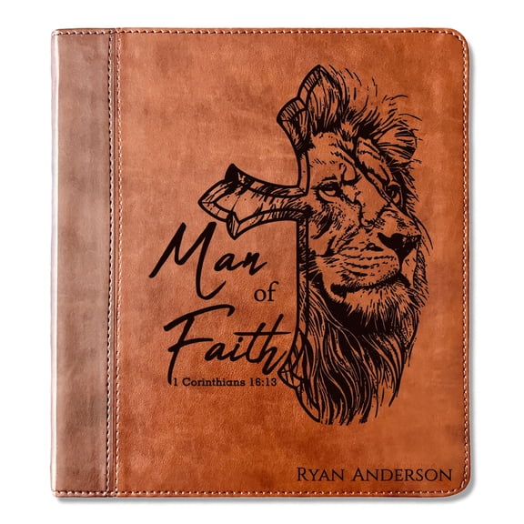 Personalized Bible for Men, ESV Journaling Study Bible, Custom Bible Name Engraved, English Standard Version, Bible for men, gifts for men