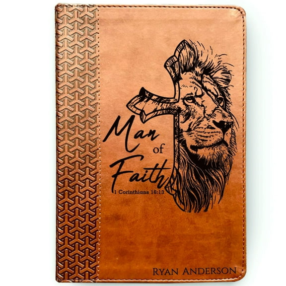 Personalized Bible for Men, KJV Reference, Customized Bible for Men Name Engraved, King James Version Bible for men bible gifts men