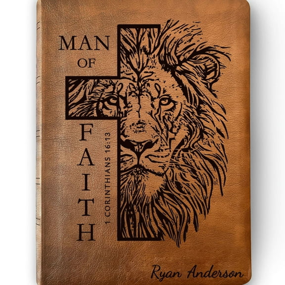 Personalized Bible for Men, NASB Wide Margin, Custom Bible for Men Name Engraved, New American Standard, Bibles for men, bible gifts for men