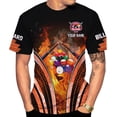 thumbnail image 1 of Personalized Billiard 3D Shirts, Custom Team Name Player Billiard T-Shirt Hoodies, Billiards Shirt 8 Ball for Men Women (Orange, 3XL), 1 of 8