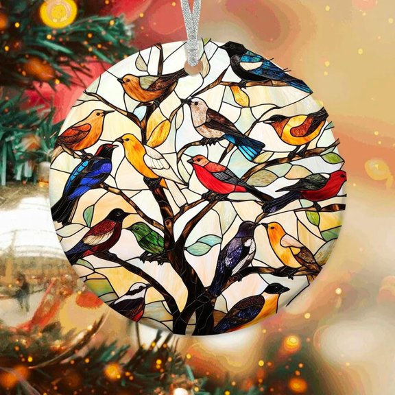 Personalized Bird Ornaments, Bird Xmas Gifts Ideas, Bird Christmas Tree Ornament, Christmas Keepsake 8xMKVX