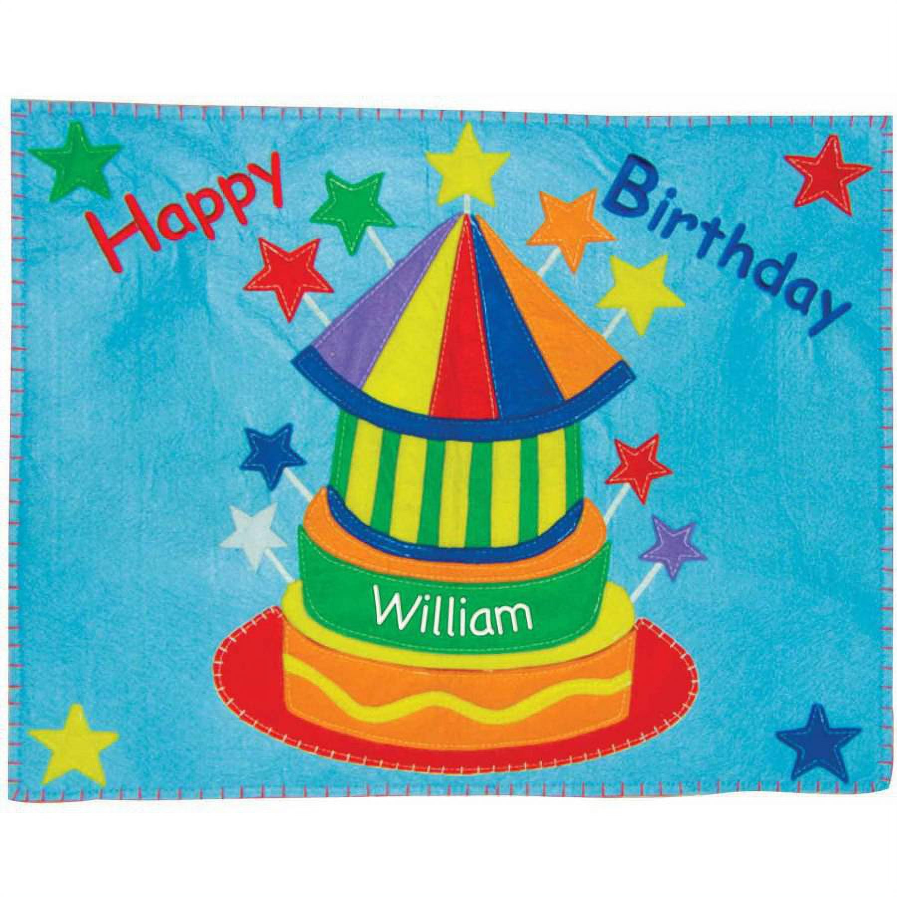 Personalized Birthday Placemat, Boy