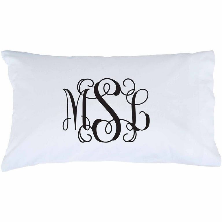 Monogram pillowcase hotsell