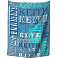 thumbnail image 1 of Personalized Blanket and Throws Custom Blanket with Name Customized Blankets with Names Text for Kids Adults Gift for Christmas Birthday Wedding Valentines Day (30×40" 40×50" 50×60" 60×80"), 1 of 6