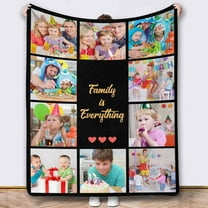 Personalized Blankets and Throws Photo Blanket Customized Using My Own Photos Customized Blanket Collage Blanket Customized