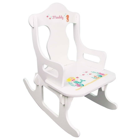 Personalized Blonde Mermaid Princess Puzzle Rocker