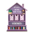 thumbnail image 1 of Personalized Books Read This Year Counter Sign – Book Tracker Sign for Reading, Books Lover Gift for Teachers, Librarians & Readers, Custom Bookish Gifts for Women,Bookshelf Decoration,purple,, 1 of 6