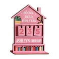 thumbnail image 1 of Personalized Books Read This Year Counter Sign – Book Tracker Sign for Reading, Books Lover Gift for Teachers, Librarians & Readers, Custom Bookish Gifts for Women,Bookshelf Decoration,pink,, 1 of 6