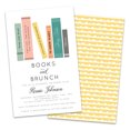 Personalized Books and Brunch Baby Shower Invitations