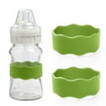 thumbnail image 1 of Personalized Bottle Labels for Custom Water Bottle Name Bands Customized Engraved Silicone Reusable Bottle Straps Labels for Cups,Green, 1 of 6
