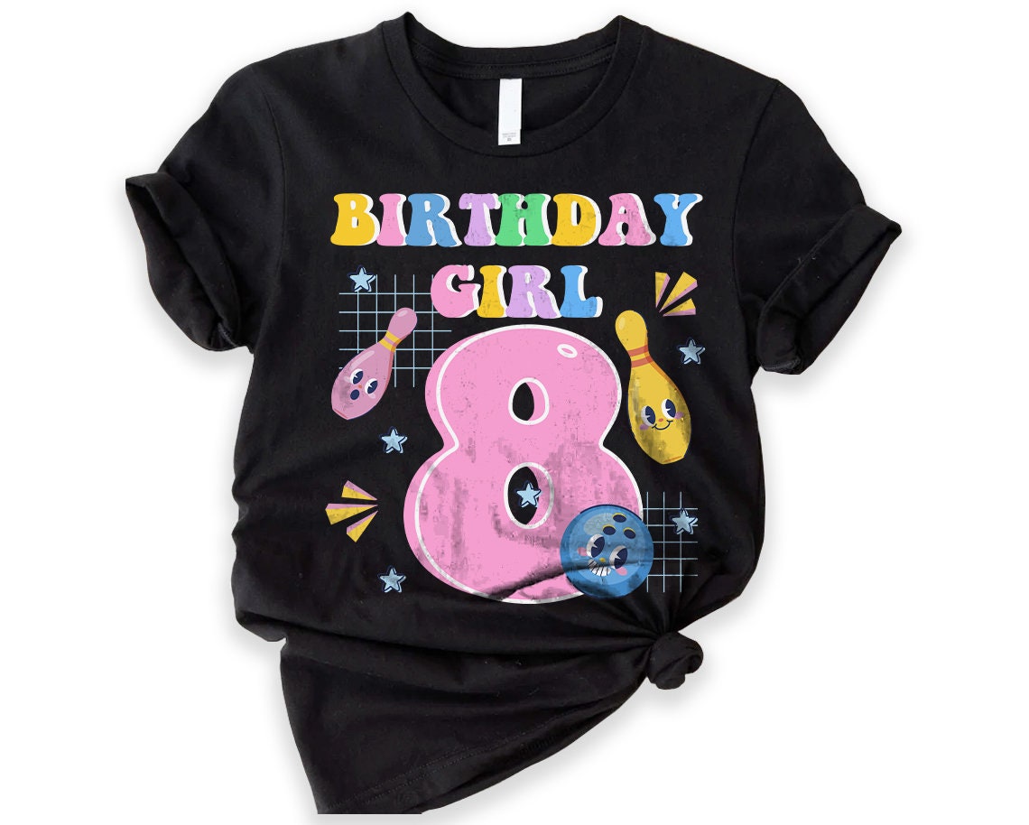 Personalized Bowling Birthday Boy Tshirt, Bowling Birthday Girl t-shirt ...