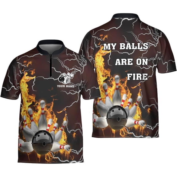 Personalized Bowling Jersey 3D, Bowling Shirts for Team, Bowling Shirt Unisex for Men Women, Bowling Shirts for Men (M)