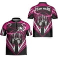 thumbnail image 1 of Personalized Bowling Jersey 3D, Bowling Shirts for Team, Bowling Shirt Unisex for Men Women, Bowling Shirts for Men (Pink, L), 1 of 10