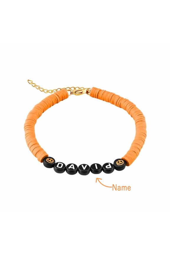 Personalized Bracelets for Women Bracelet Custom Beads Bracelets Friendship Bracelet with Name Custom Letters Bracelets Handmade Jewelry Gift