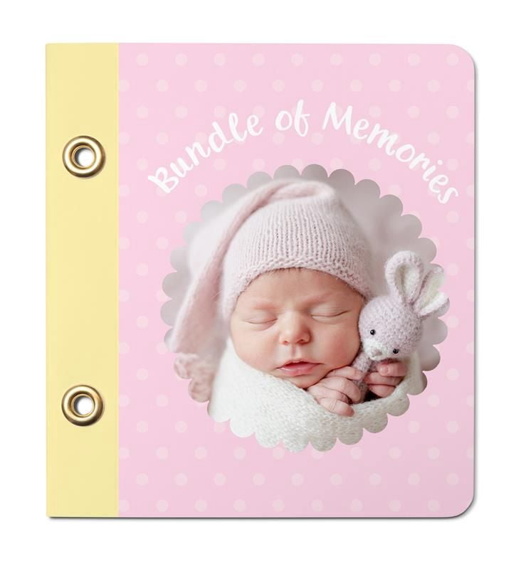 Personalized Pocket-Size Brag Book Photo Album – 4" x 4" Mini Album, 12 Pages