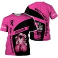thumbnail image 1 of Personalized Breast Cancer Shirt for Women Men, Custom Faith Hope Cure Breast Cancer T-Shirt, Fight Breast Cancer Shirt Gift (T-shirt, 5XL), 1 of 8