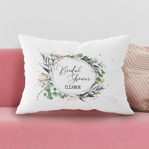 Personalized Bridal Shower Pillow Case