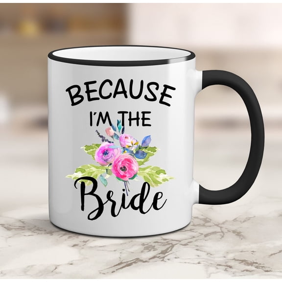 Personalized Bride Mug Engagement Bridal Shower Gift