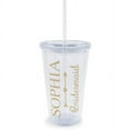 thumbnail image 1 of Personalized Bridesmaid Acrylic Tumbler, 1 of 1