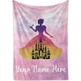 thumbnail image 1 of Personalized Butterfly Blanket | Custom Blanket | Girl Stuff | Soft Customized Throw Blankets for Girls | Monogrammed Name Blanket | Plush Gifts for Kids | 30x40 Fleece, 1 of 6