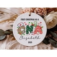 thumbnail image 1 of Personalized CNA Nurse Ornament, Custom CNA Gift, Certified Nurse Assistant Keepsake, First Christmas CNA, 1 of 3