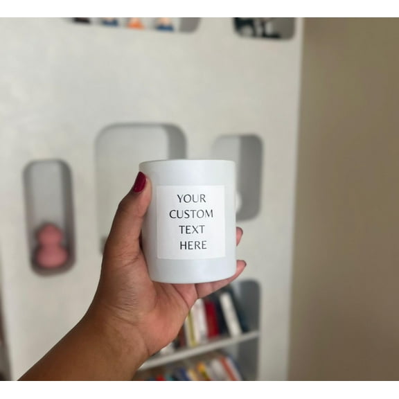 Personalized Candle Gifts for Best Friend | Custom Gift for Best Friends | Customized and Personalized Text on Scented Candle(Your Fragrance) | Best Friend Birthday Gifts, 250g, 50+hr