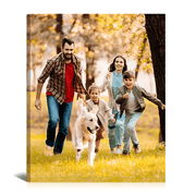 Personalized Canvas Wall Art 16X20 Custom Canvas Prints with Your Photos Picture Print Customized Gifts for Baby Pets Family Parents Couples Wedding Birthday Home Decor