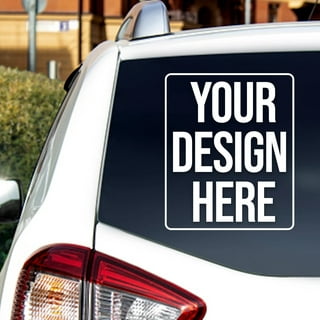 Custom Car Window Stickers & Decals