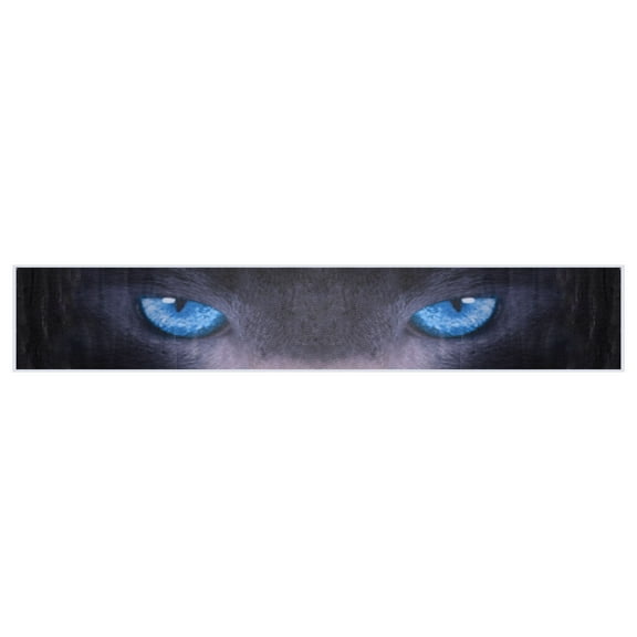 Personalized Car Windshield Sticker Decals Universal 3D Sunshade Wolf Eyes