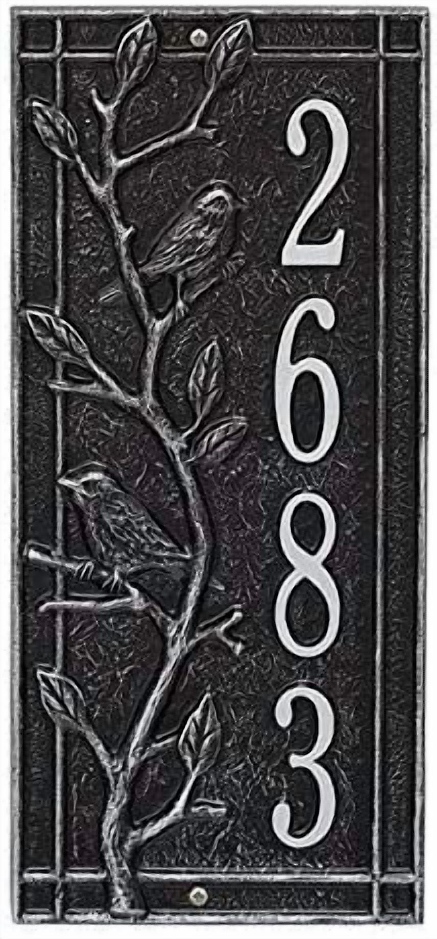 Personalized Cast Metal Address Sign Display Your Address and Street ...