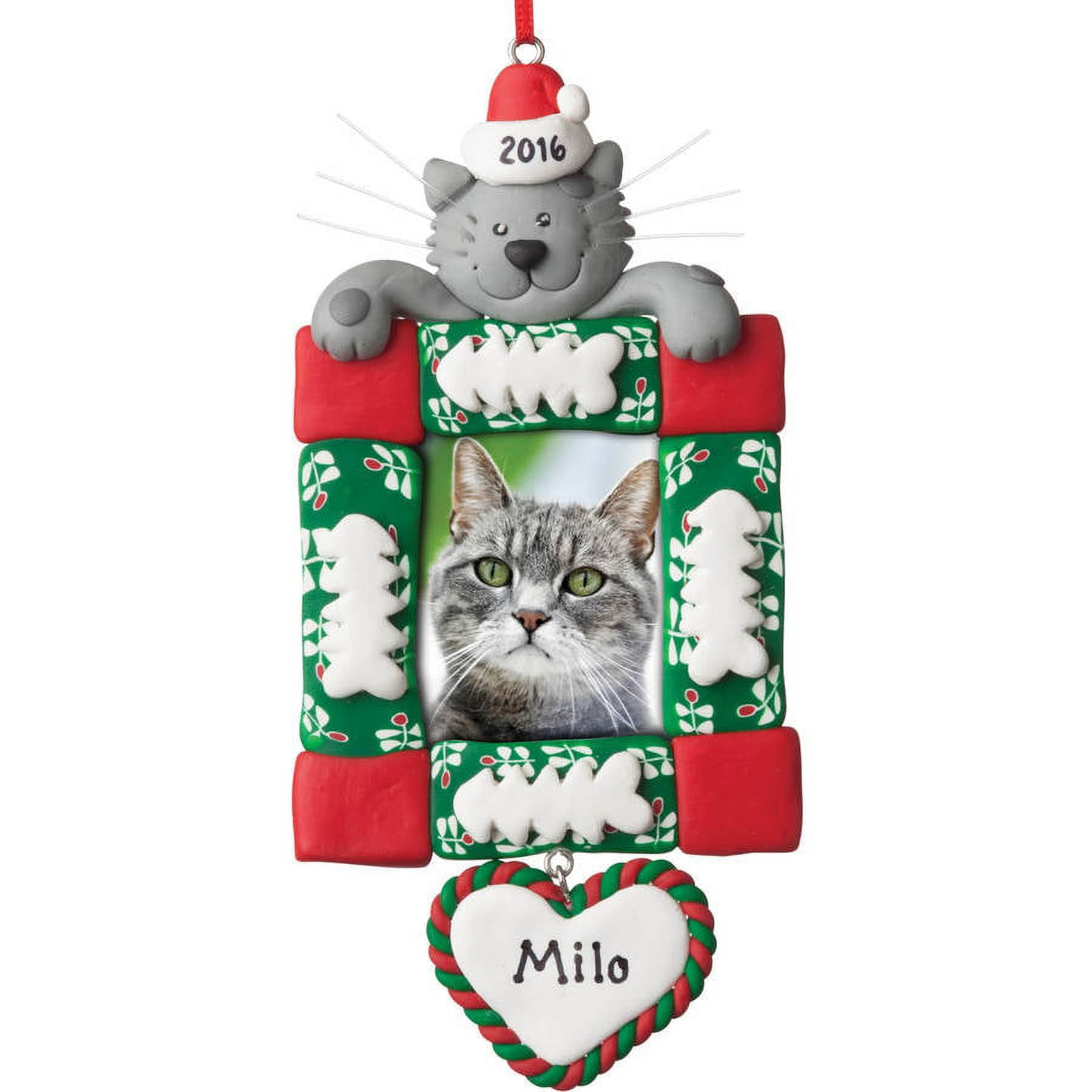 Personalized Cat Frame Ornament - Walmart.com