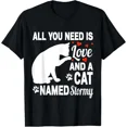 thumbnail image 1 of Personalized Cat Name Stormy Cute Kitten Pet Lover T-Shirt for Men Women Kids Gi, 1 of 2