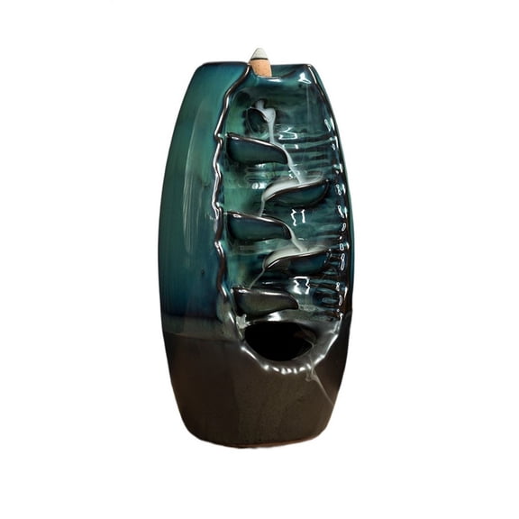 Personalized Ceramic Kiln Glazed Incense Burner Indoor Incense Holder Exquisite Backflow Incense Burner