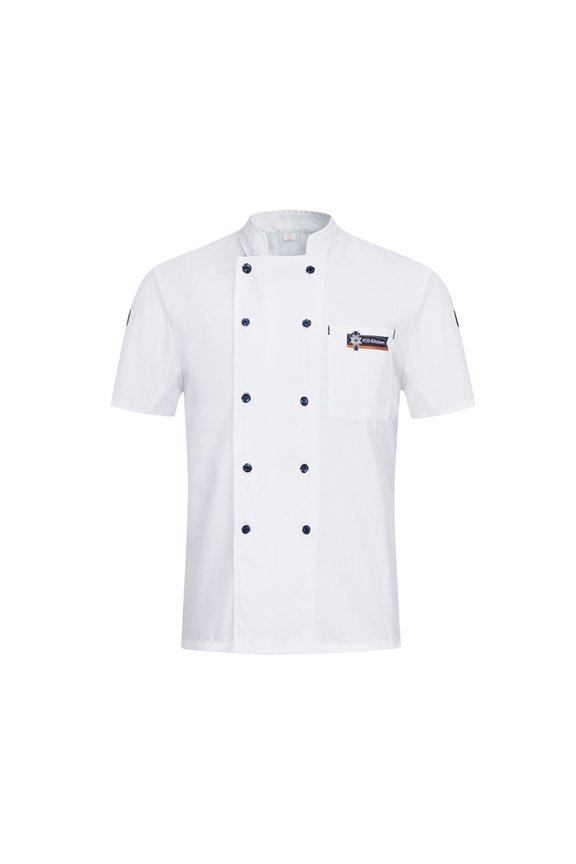 Personalized Chef Jacket Custom Chef Uniform Men's and Women's Work Shirt with Pockets Custom Chef Uniform Gift